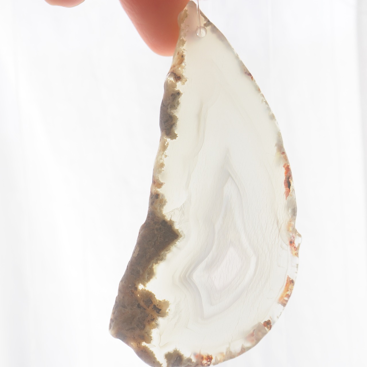 Clear Soda - アゲートヒーリングチャイム / Agate Sun Catcher Wind Chime 458