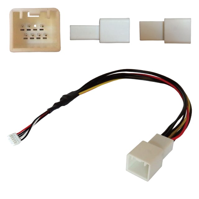 carrozzeria 変換アダプタ(改) 約1メートル 純正バックカメラ コネクタ 変換ケーブル ハーネス RD-H101BC ホンダ