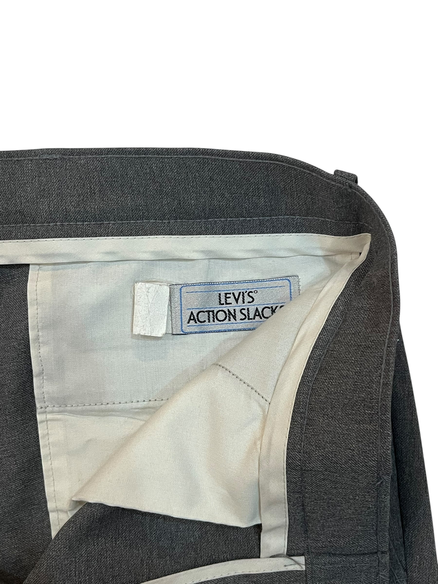 80s Levi's Action Slacks Gray 80年代 リーバイス アクション