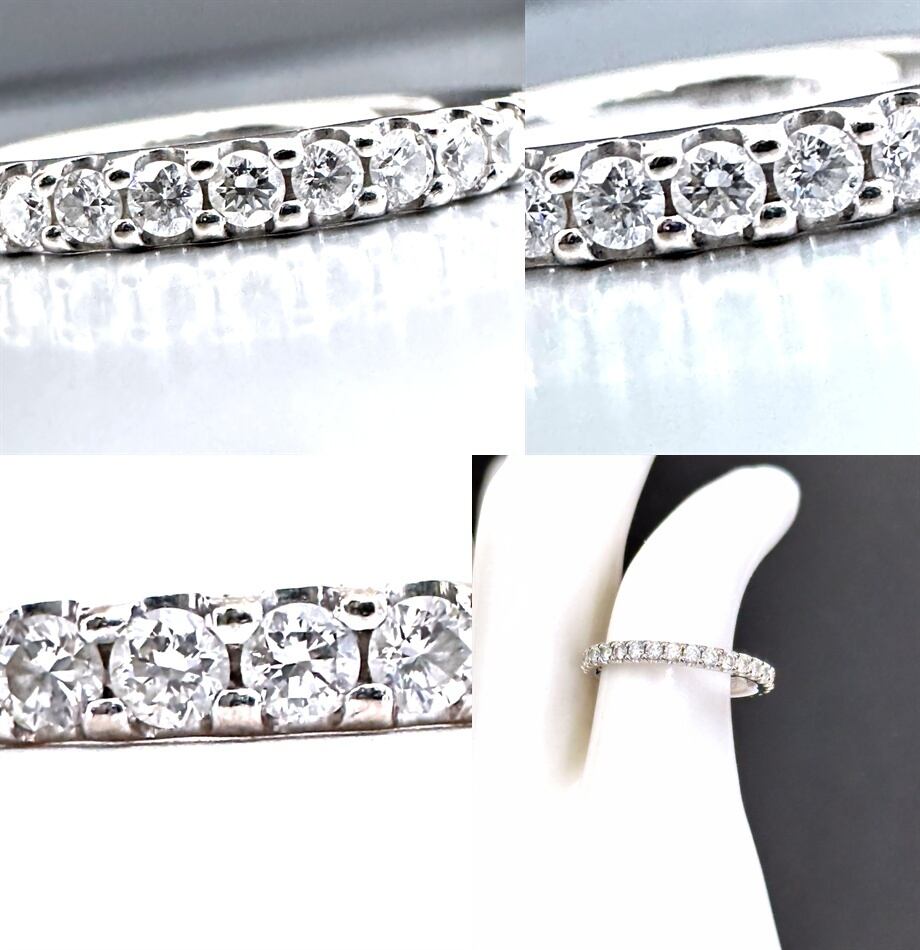 GRAFF グラフ ラウンド ダイヤモンド ウェディング バンド K18 WG