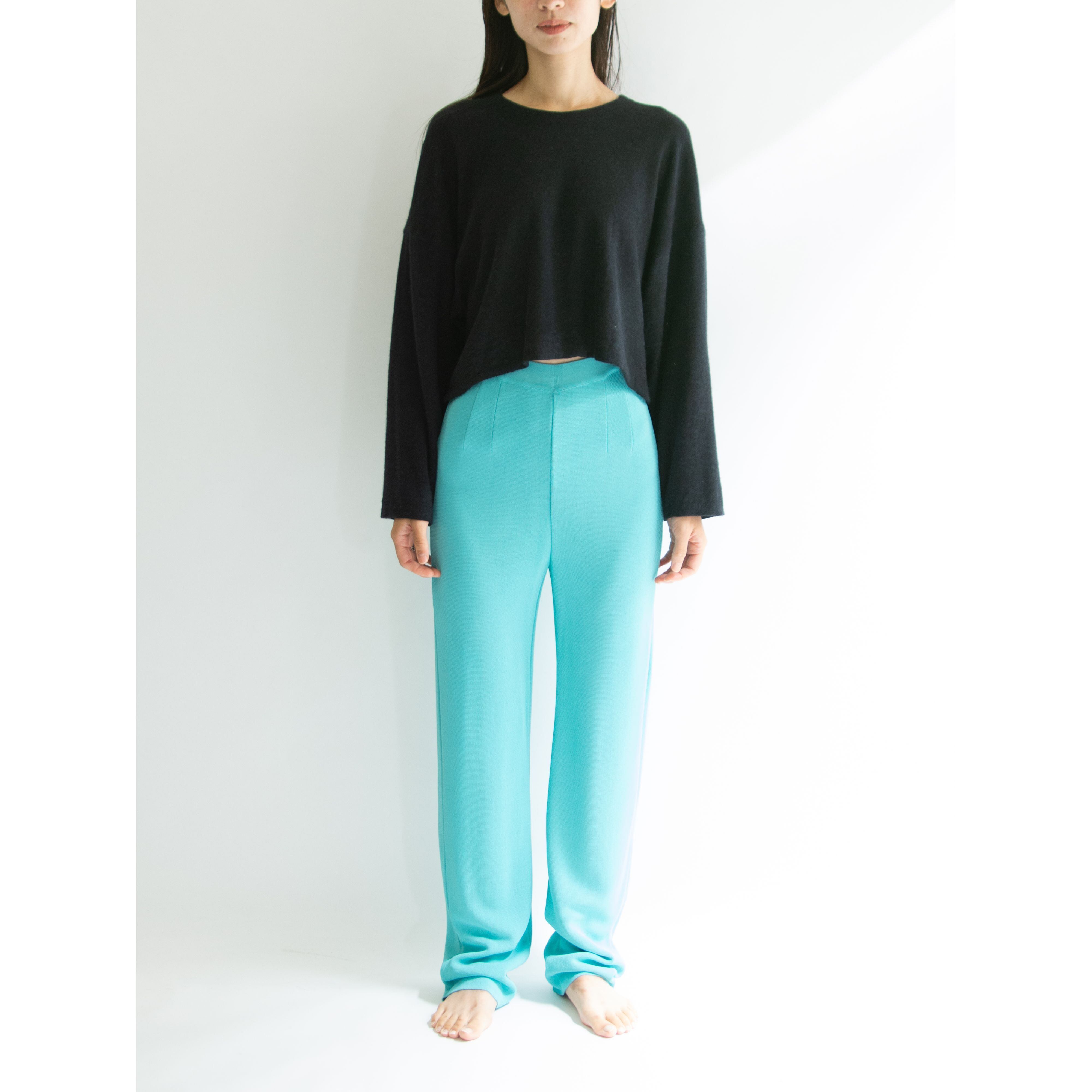【VALENTINO By MISS DIANNA】Made in Italy 100% Rayon Knit Pants（ヴァレンティノ ミスディアナ イタリア製 レーヨンニットパンツ）