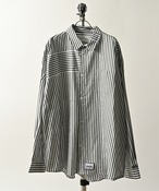ADAM PATEK James Fabric anarchy shirt (GRN) AP2525007