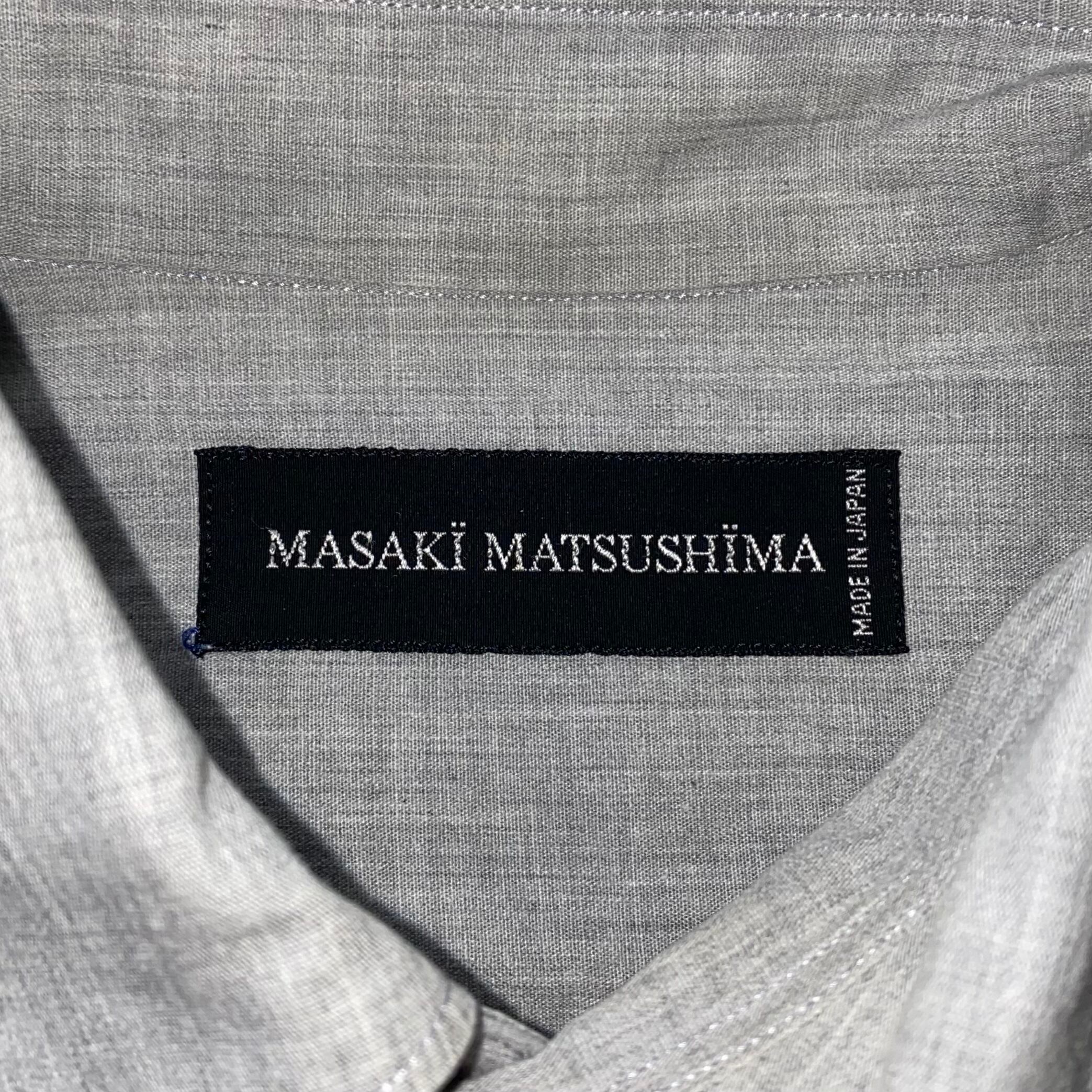 vintage MASAKI MATSUSHIMA cotton shirt | NOIR ONLINE vintage MASAKI MATSUSHIMA cotton shirt | NOIR ONLINE