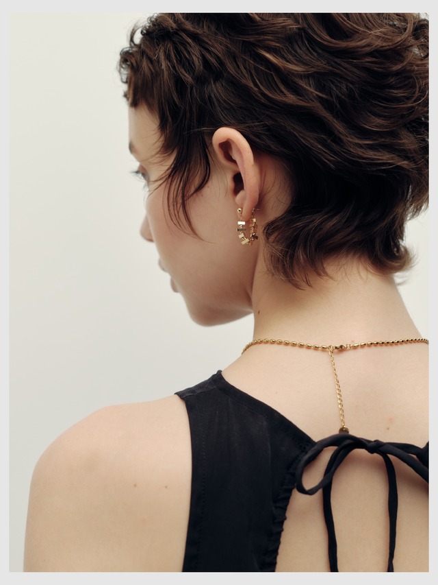 Hoop pierce -Gold/Silver-