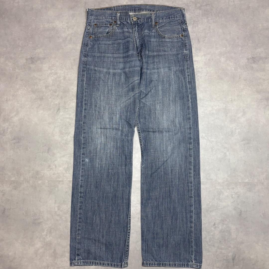 リーバイス569 Levis W30 ブルーデニム 青 ボトム 古着 16889