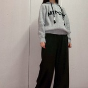 MMJ107PDD ワイドドロストパンツ
