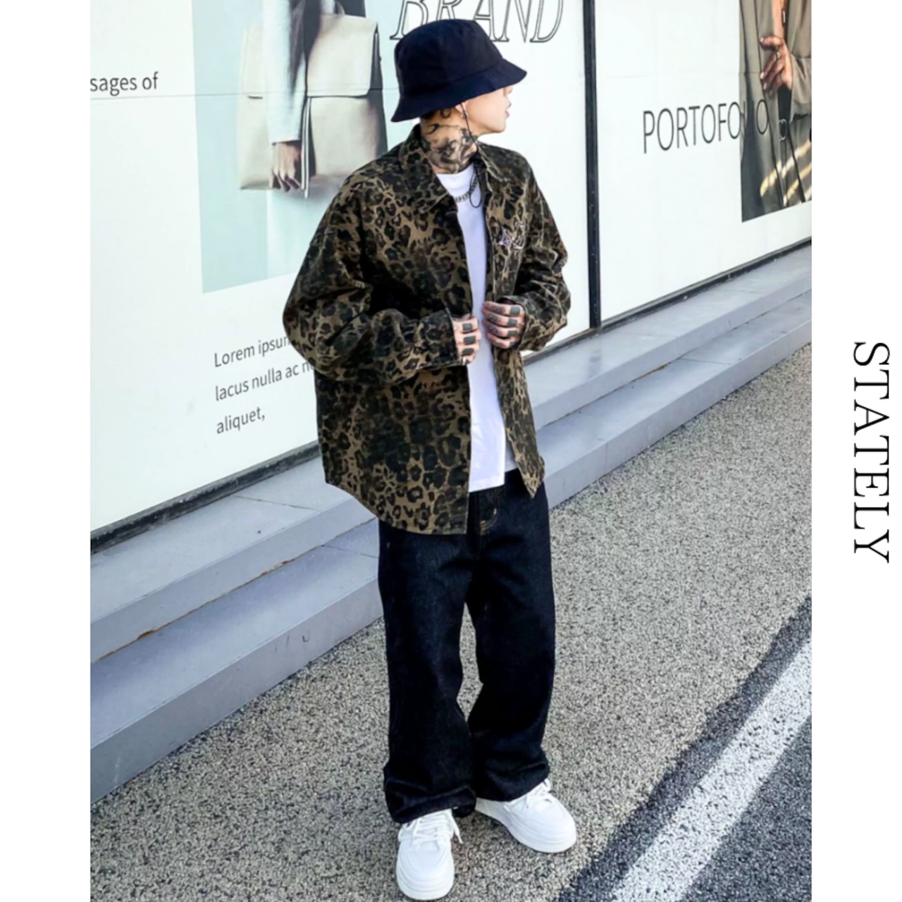 Shadow Leopard シャツ Jacket_O04・画像8