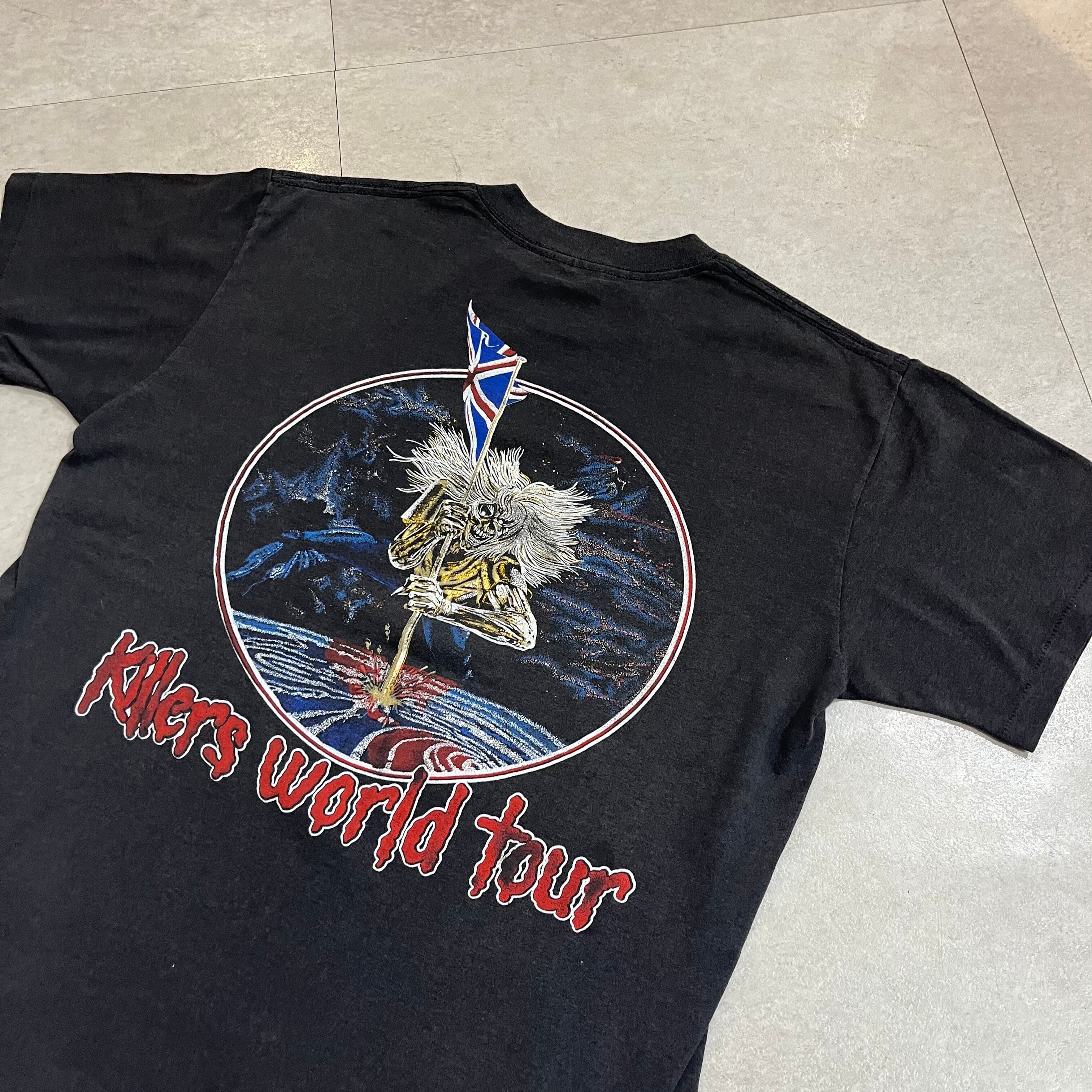 80年代〜 USA製 size : L【 IRON MAIDEN 】アイアンメイデン バンドT ...