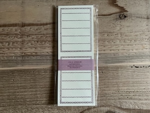 倉敷意匠　|　二つ折りメモカード(65×180mm)20pcs