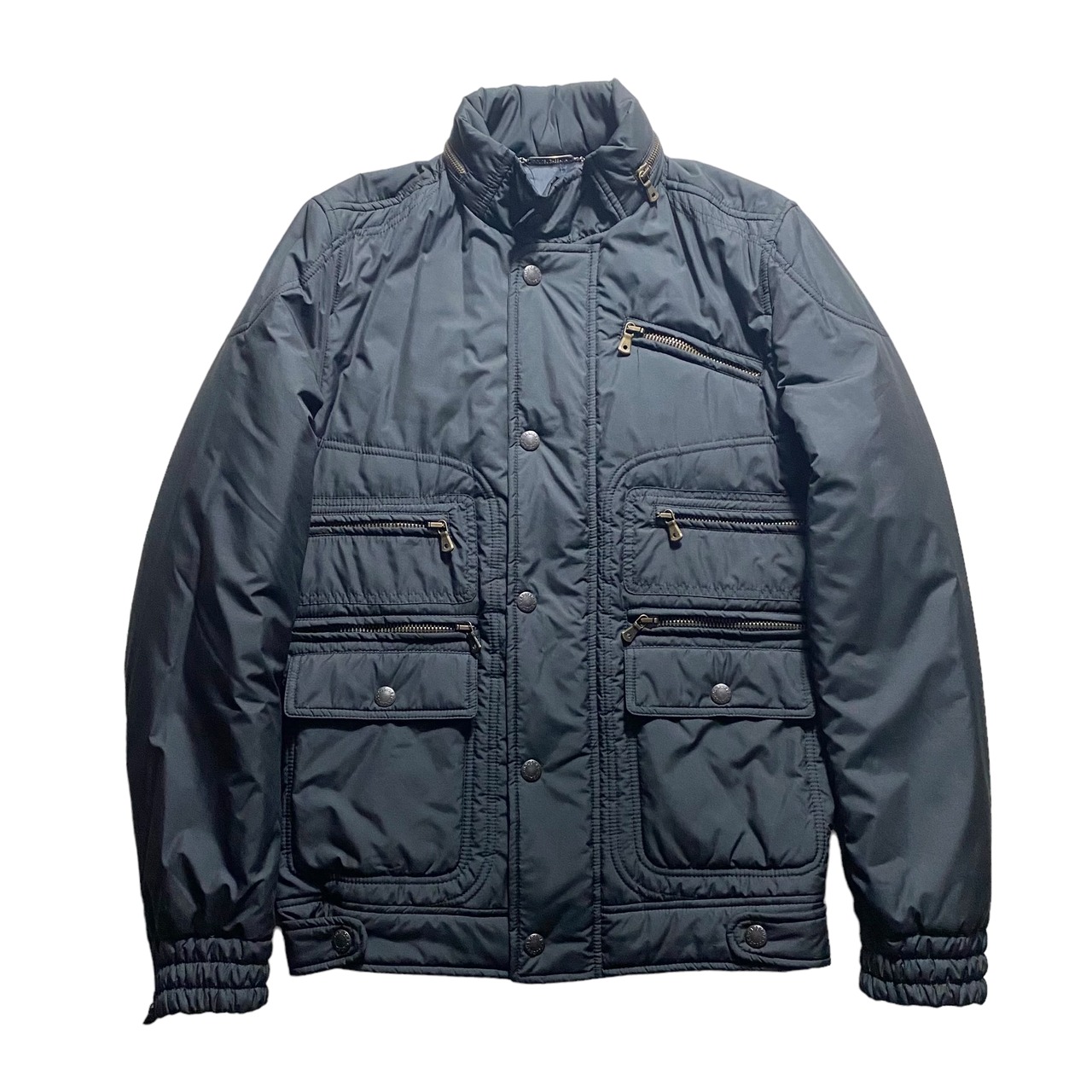 DOLCE&GABBANA nylon padding riders jacket