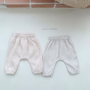 【予約】Flower natural pants (R0412)