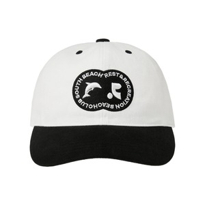 [rest & recreation] RR NEW LOGO PATCH BALL CAP - WHITE 正規韓国ブランド 韓国ファッション 韓国代行 rest recreation レストアンドレクリエーション restrecreation