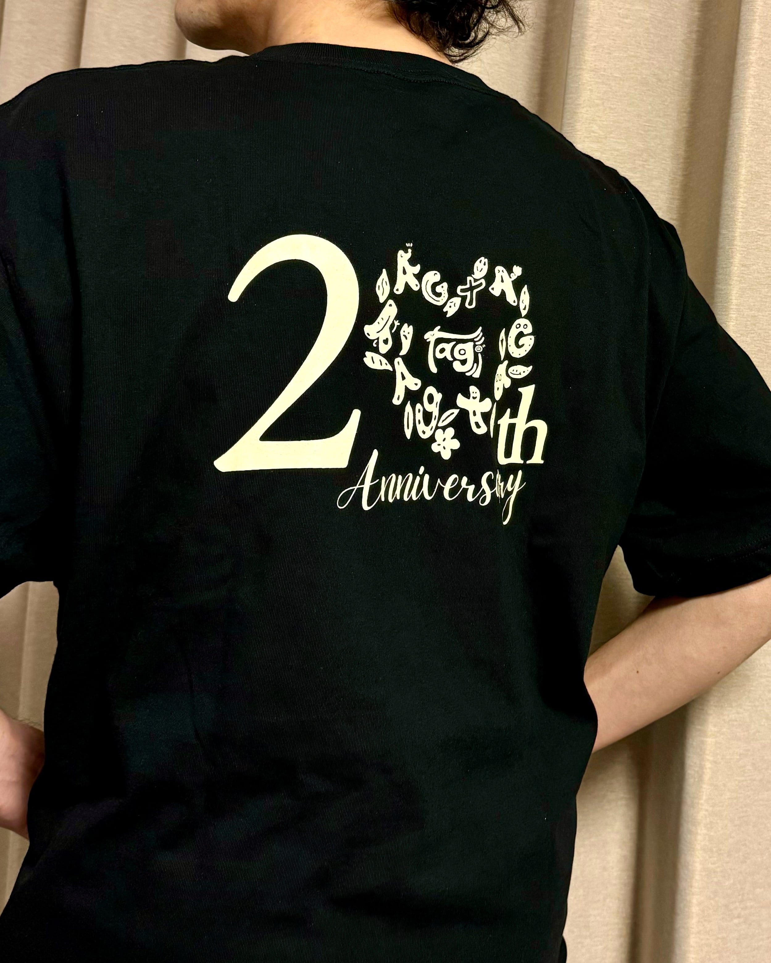 アルバムリリース20周年記念Tシャツ『TagT』 | Tagly-Mart