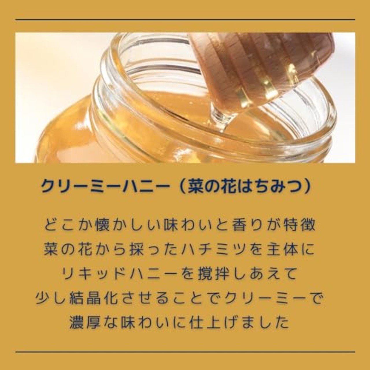 Breitsamer ブライトザマー クリーミーハニー 菜の花 92% 瓶入り 500g