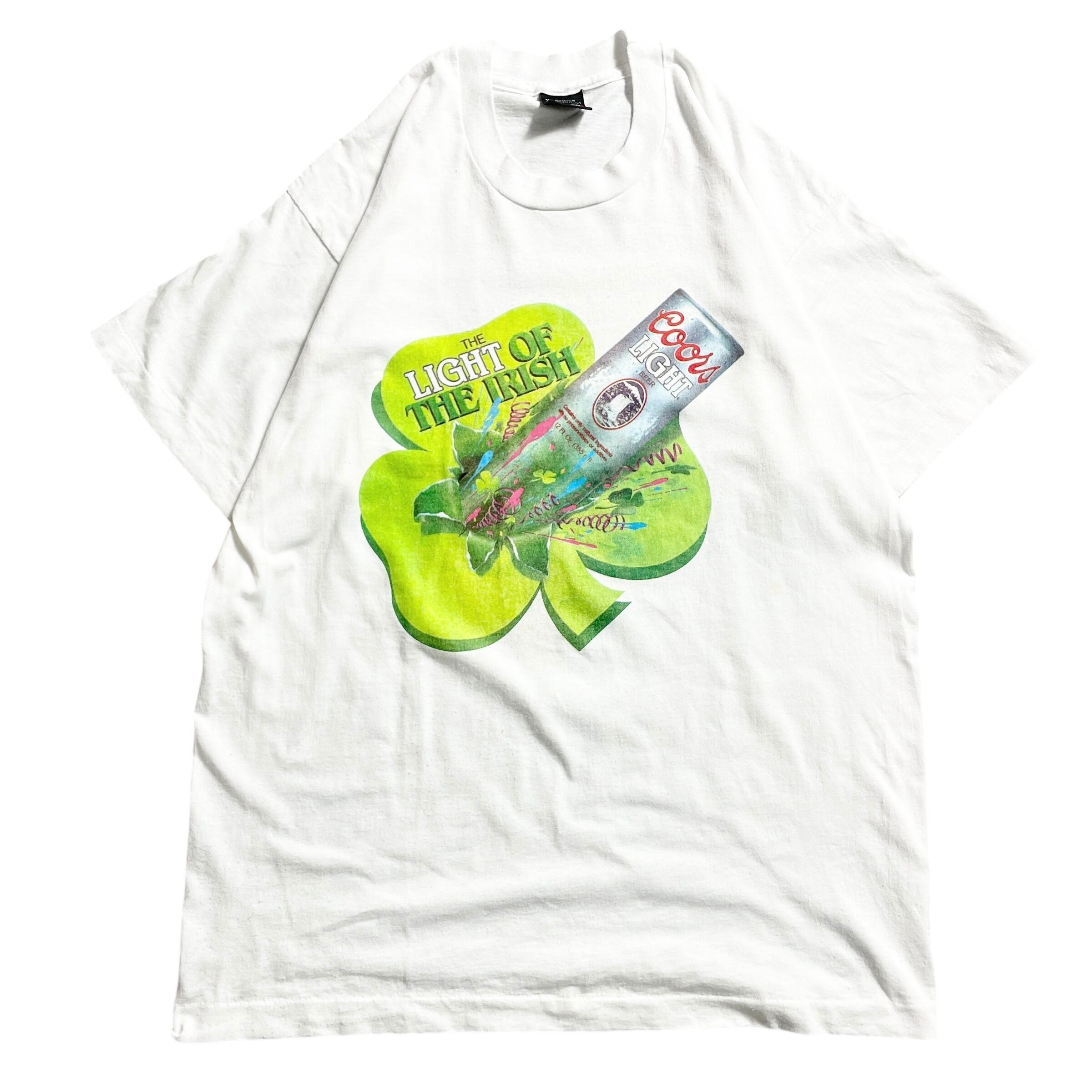 90s USA製 Coors Light ビール vintage T-shirt