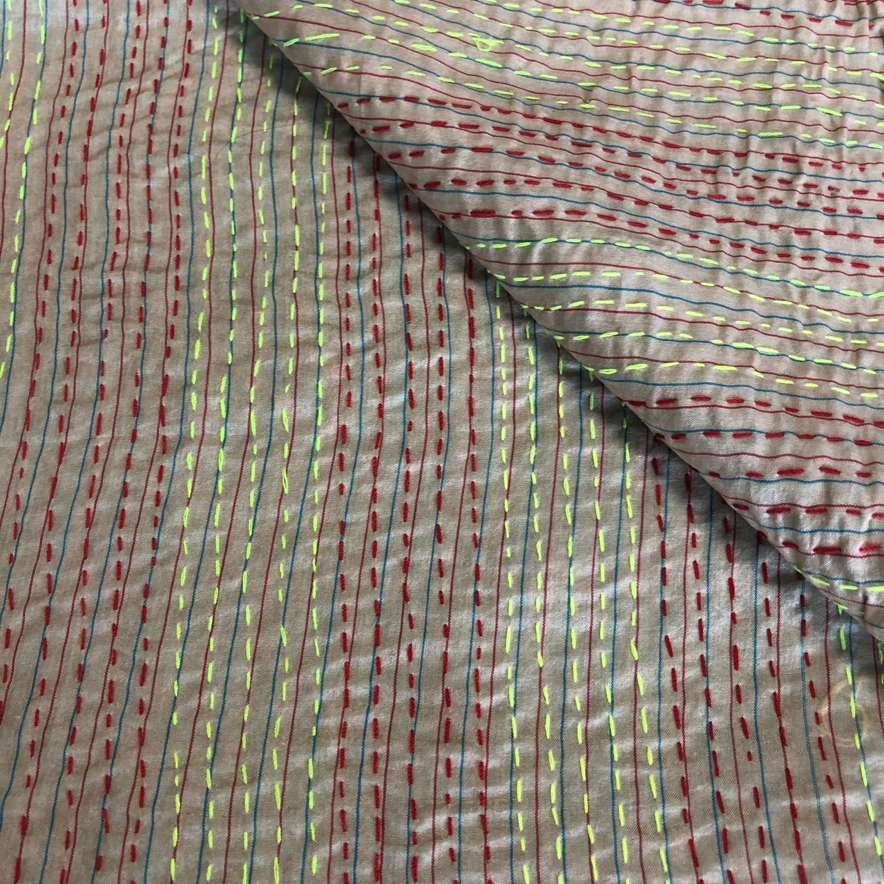 リサイクルサリーのカンタショール 小12 インドの手仕事布 Mulaセレクト