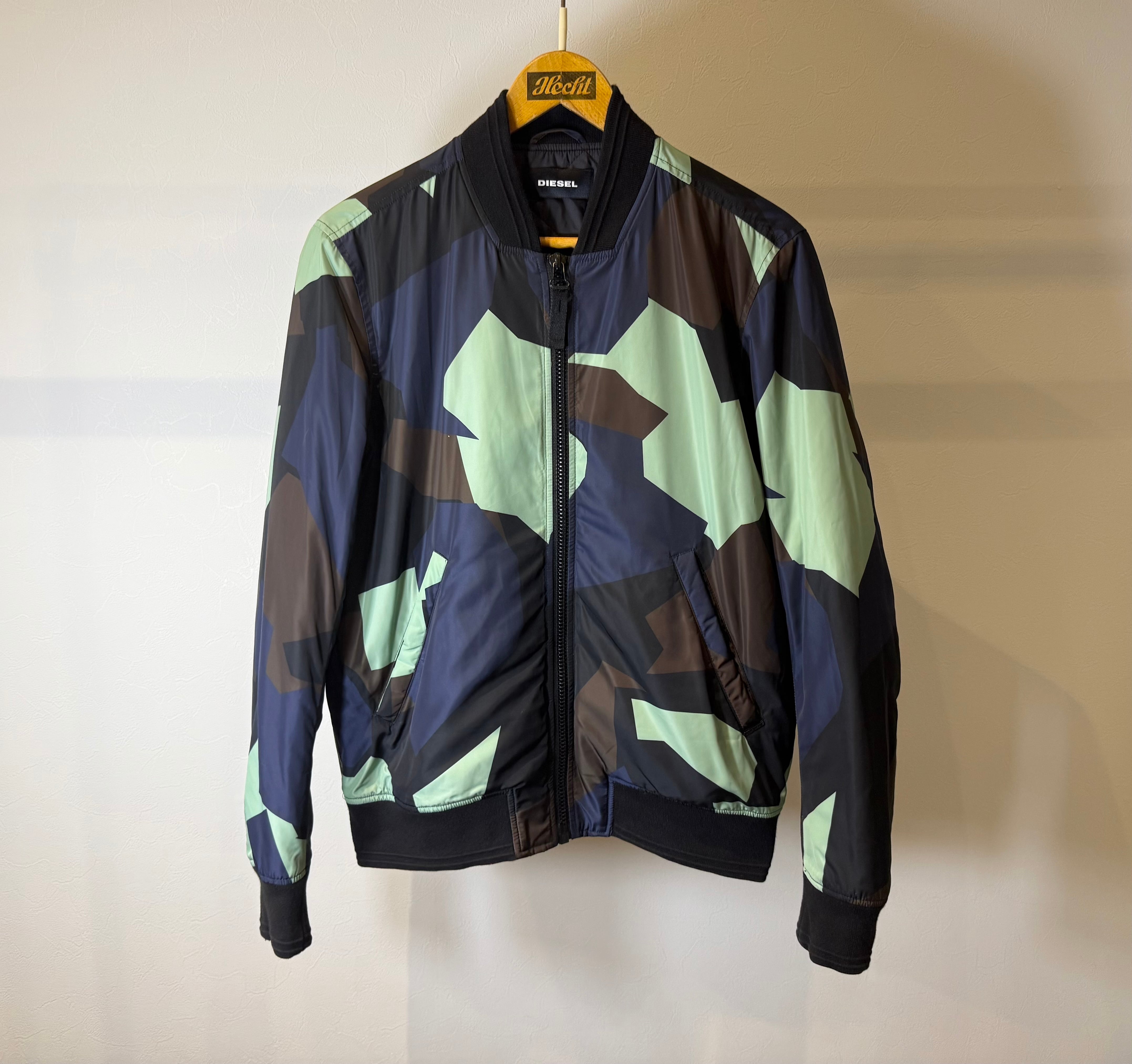 DIESEL Camouflage Bomber Jacket | ancient