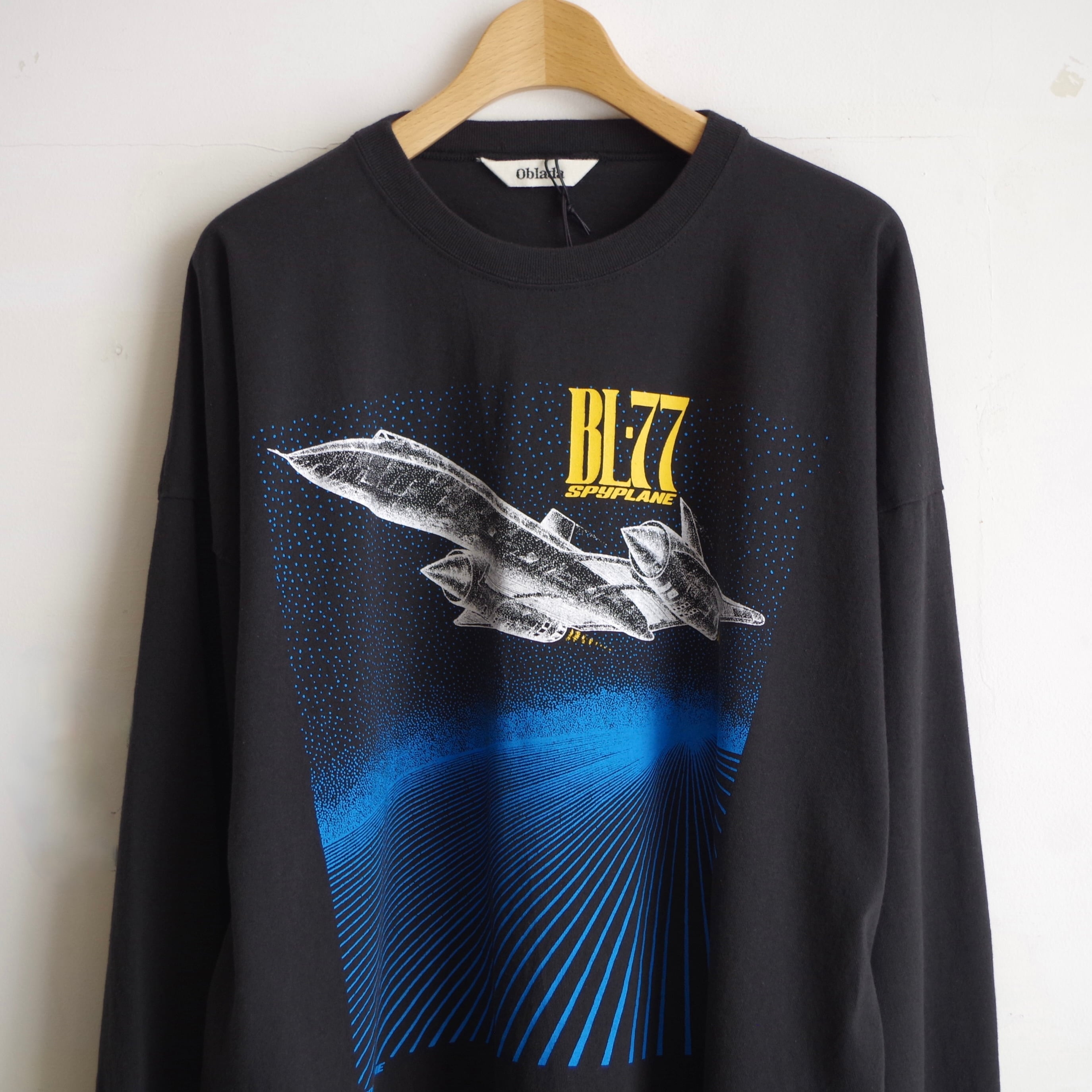 Oblada SPACE LONG TEE BLACK | 1F Store