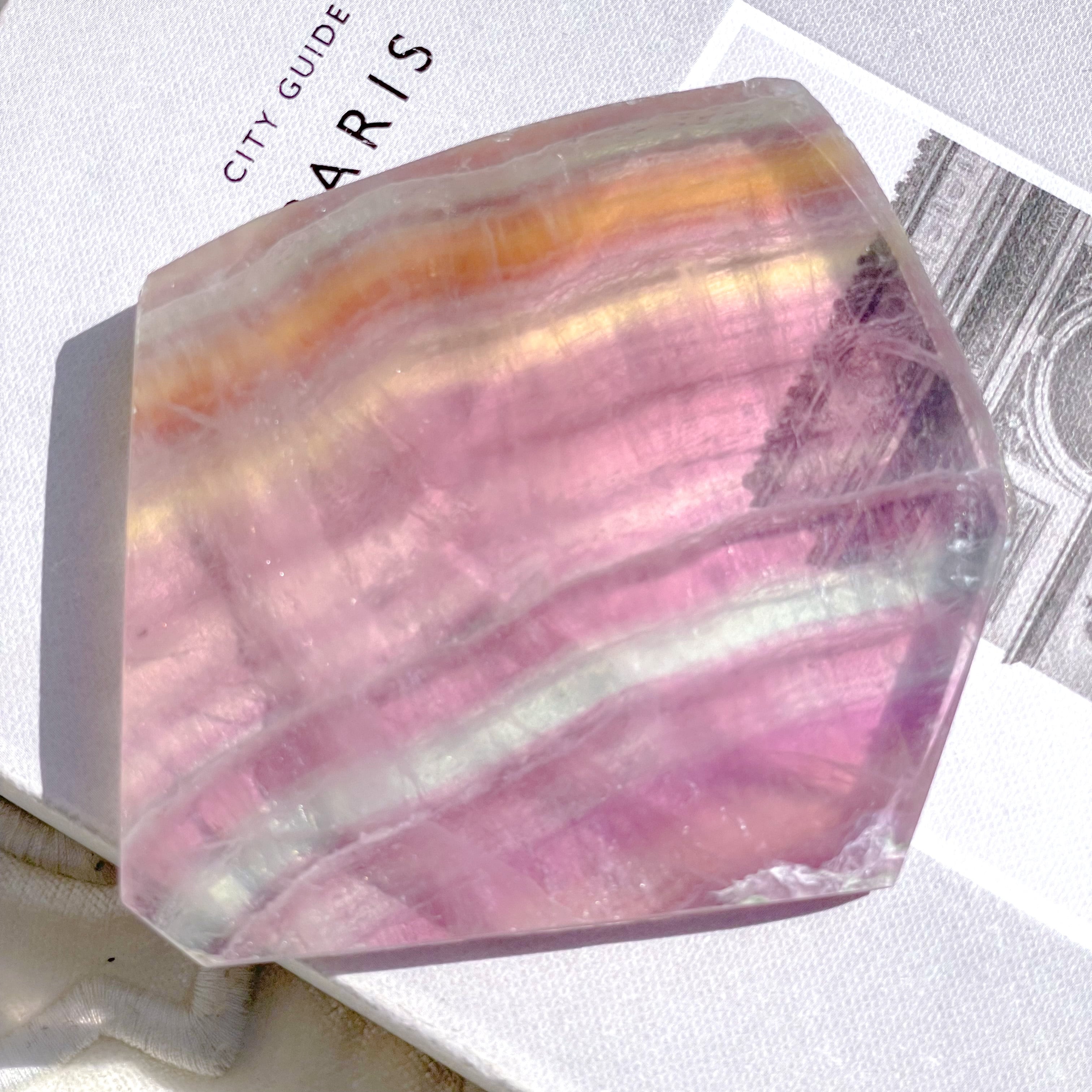 ♡ PinkPurpleFluoriteSphere♡ピンクパープルフローライト ピンクパープルフローライトポイント | 天然石・パワーストーンのお店