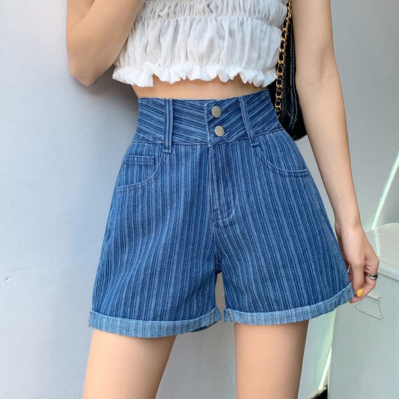 ショーツ サマー薄手ハイウェストウェストルーズAラインパンツ 大人ガーリー スウィート キュート カジュアル 夏物 ブルマー 試着室10596967281