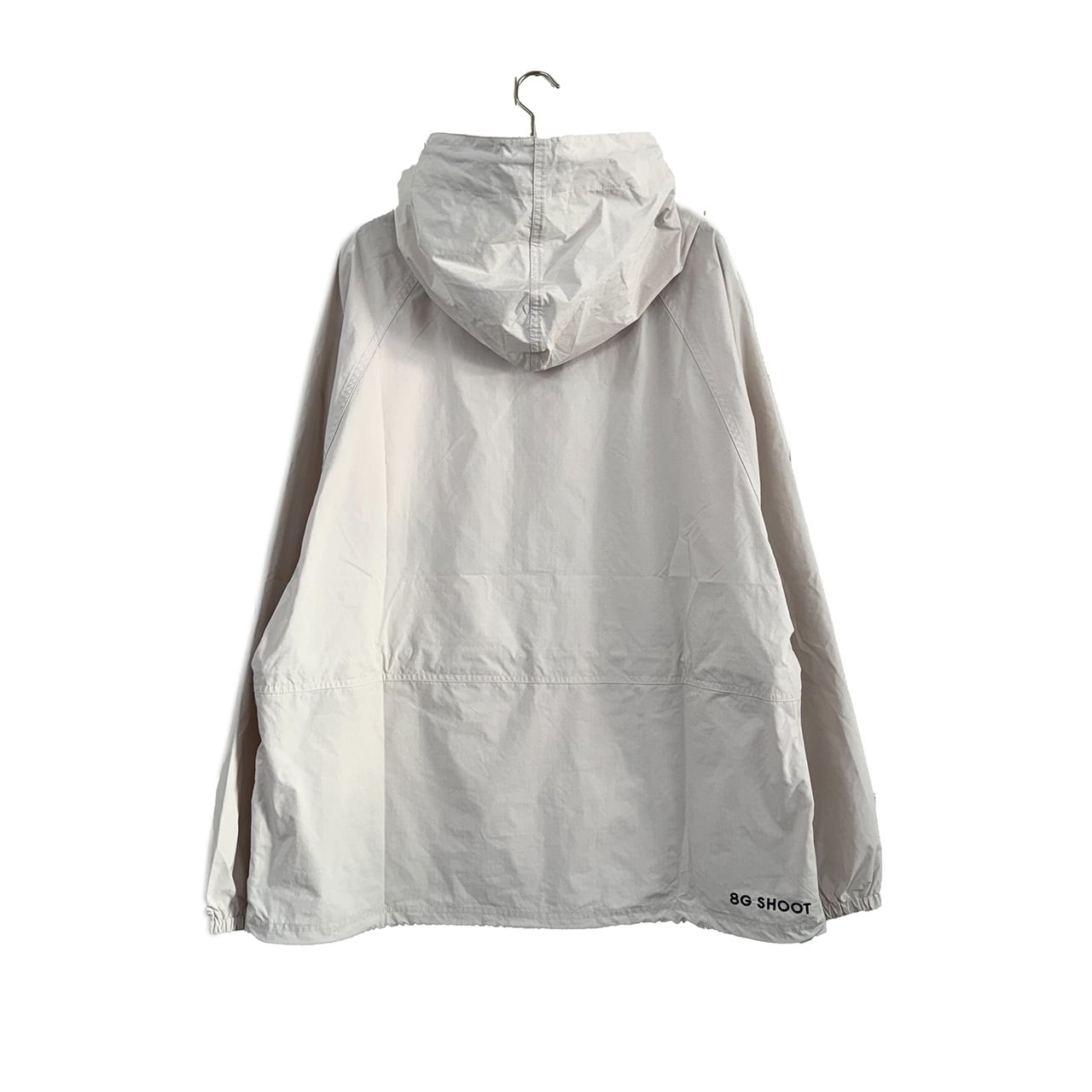 メンズウェア 8G SHOOT RIPSTOP PACKABLE ANORAK 8gshoot RIPSTOP PACKABLE ANORAK HOODIE -BLACK- | 8G SHOOT WEBSTORE