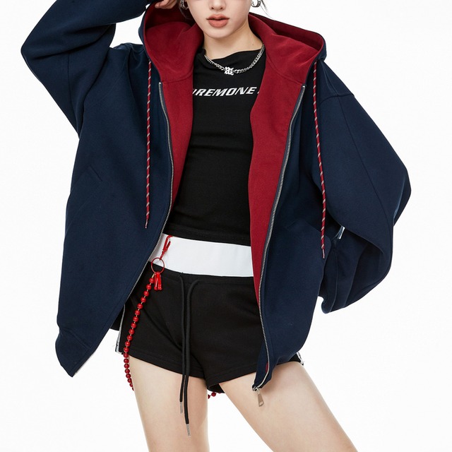 【即納】multicolor shaggy knit cardigan　マルチカラーシャギーニットカーディガン　J1762　Mサイズ