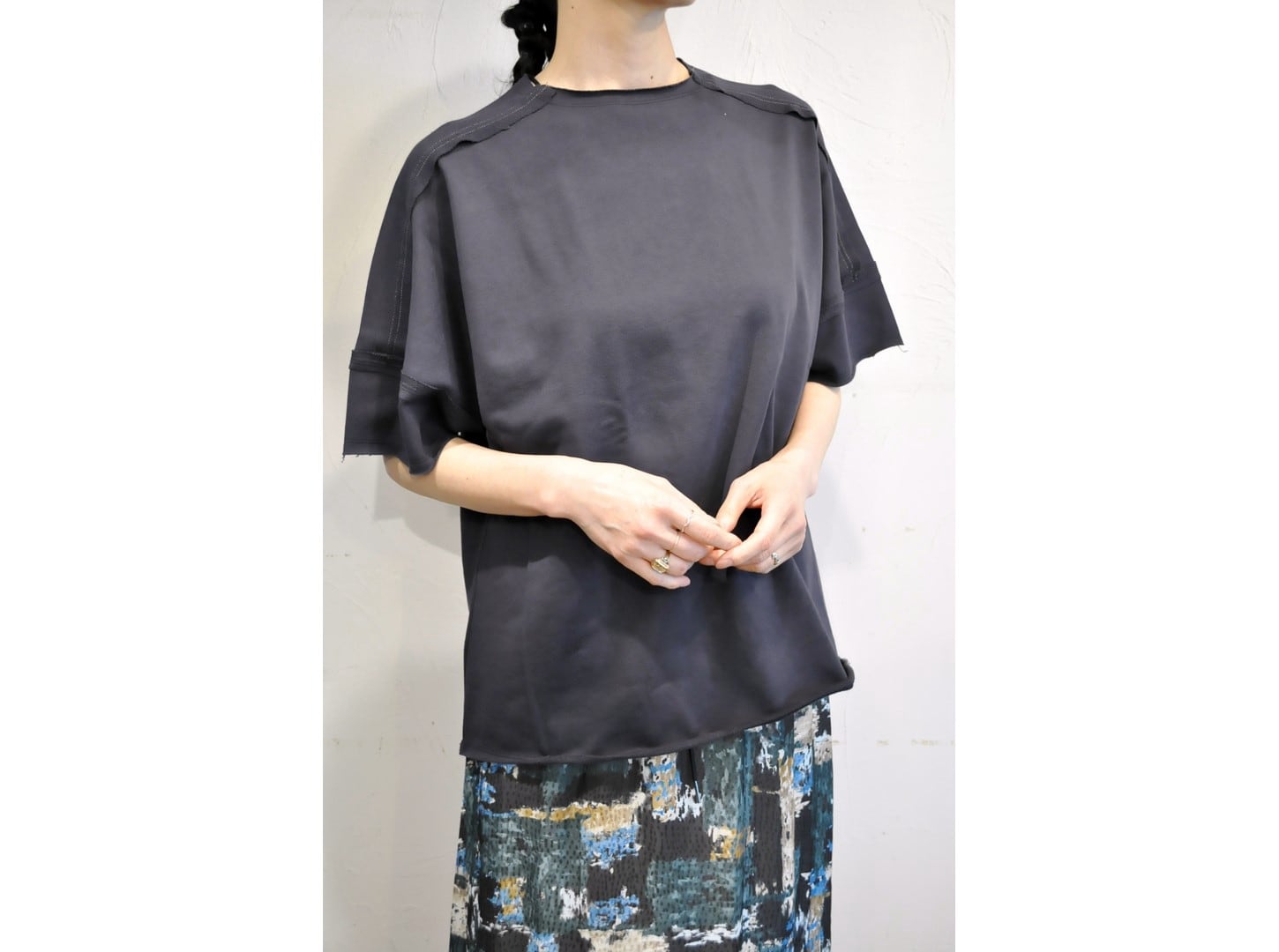 Garance et VioLetteデニム garance et violette】denim cut pants /【ギャランスエトヴィオレット