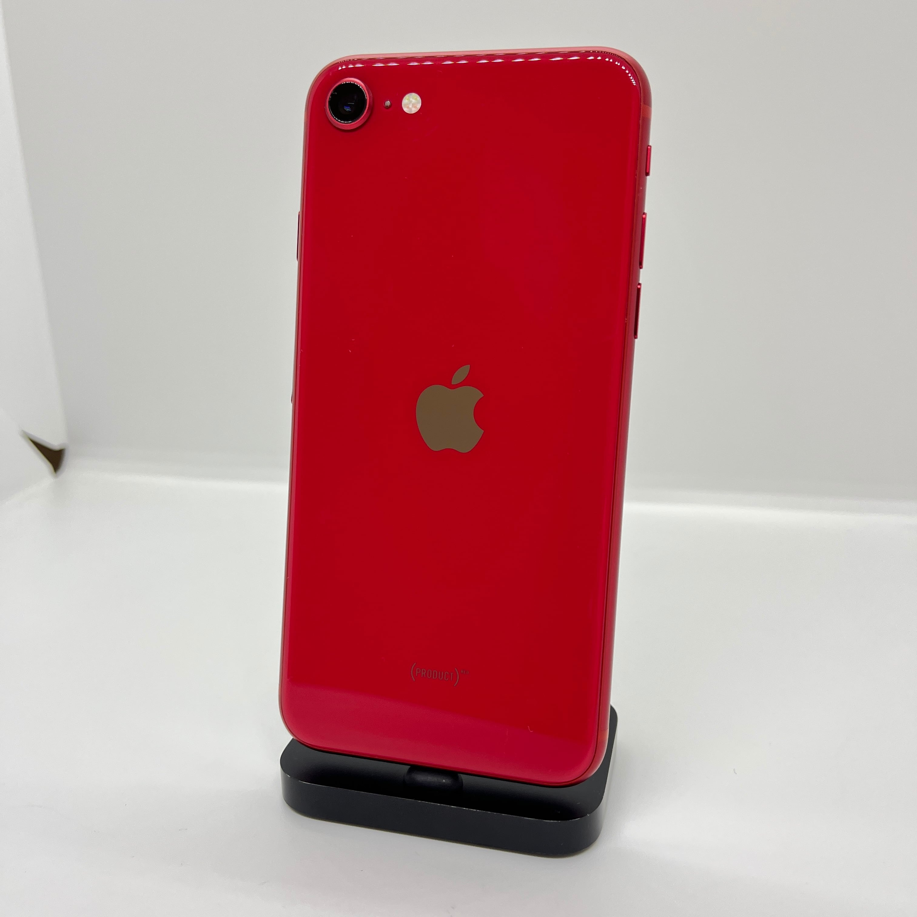 バッテリー最大容量100％】iPhoneSE2 128GB レッド【SIMロック解除済み