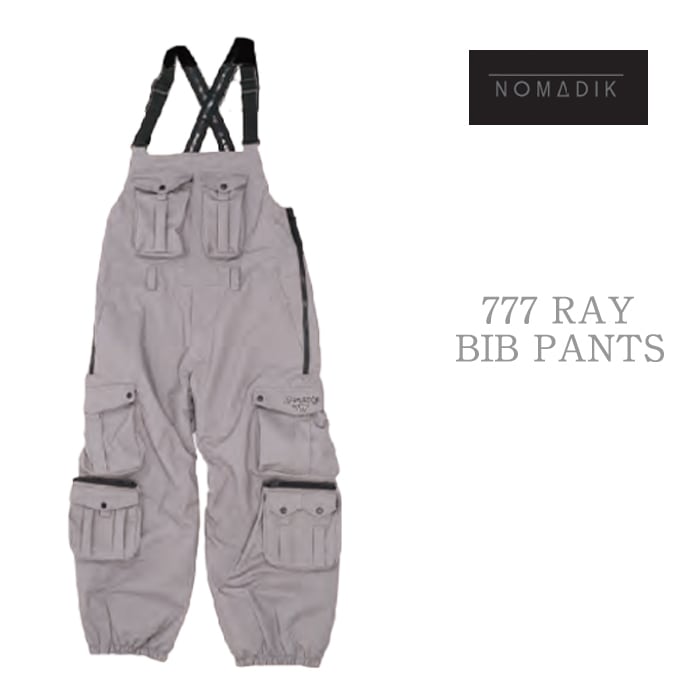 NOMADIK 『 777 RAY BIB PANTS 』 24-25 早期予約 スノーボード ウェア  