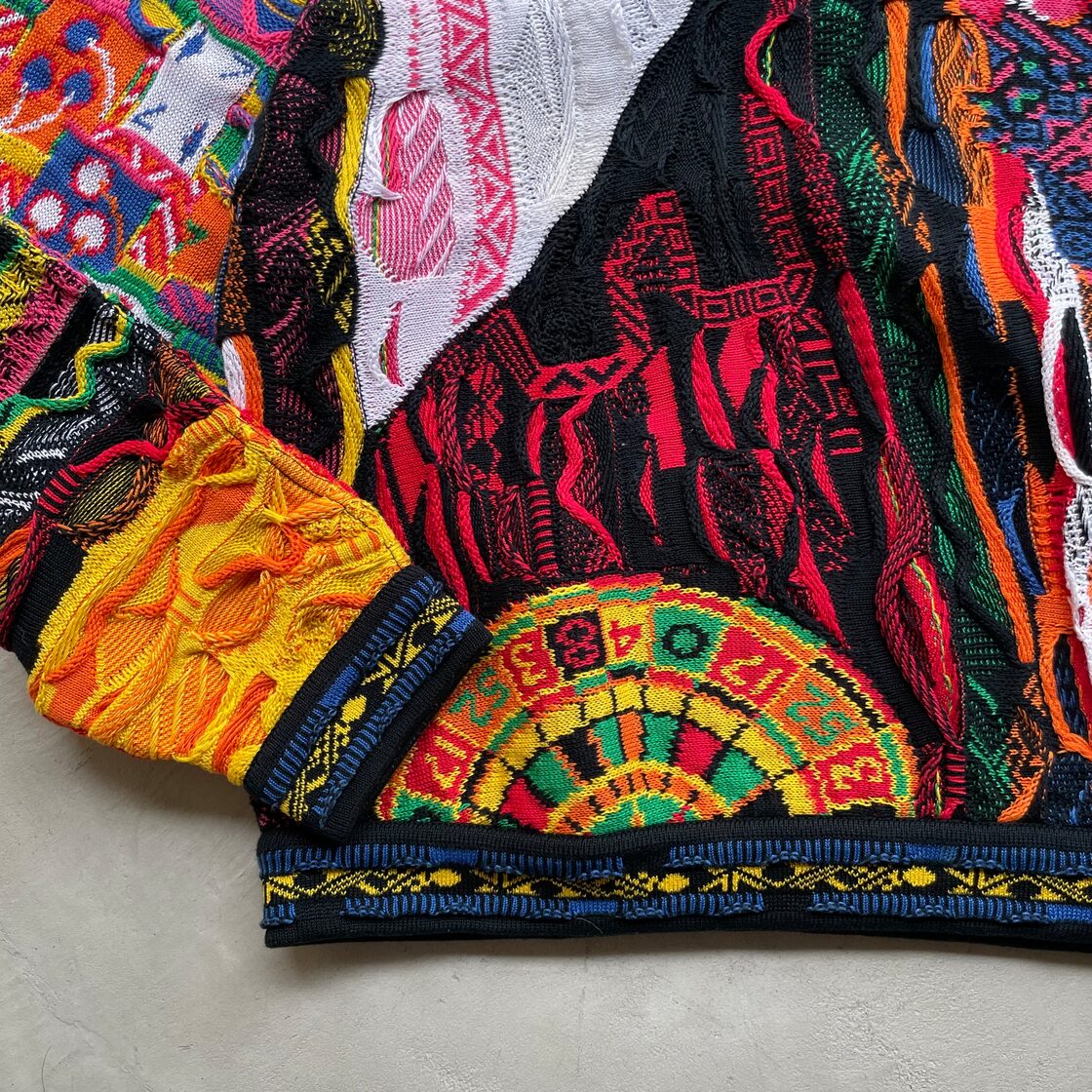 Coogi/3D casino knit クージー カジノ柄 ニット オーストラリア製 