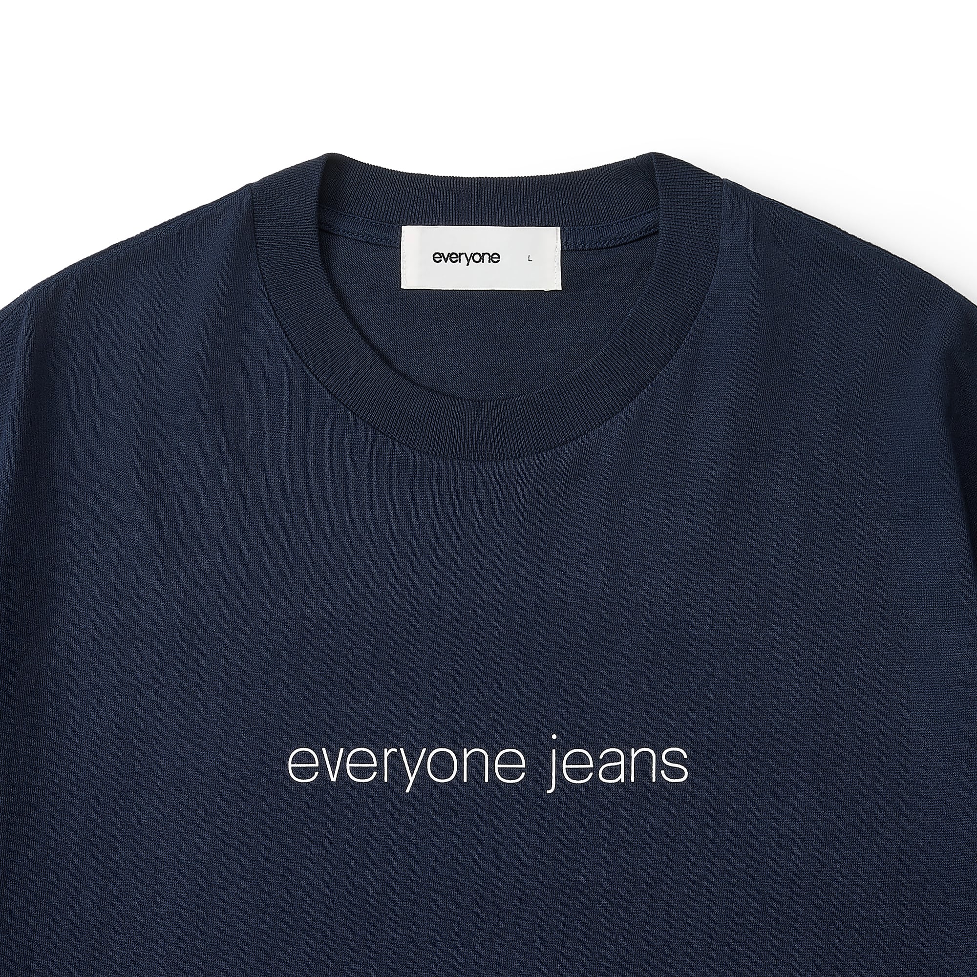 everyone jeans tee shirt (NAVY) | everyone