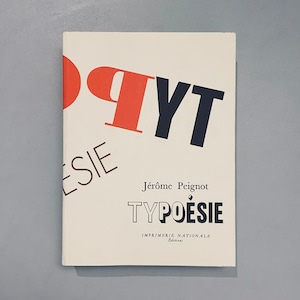 Vintage Book : Jerome Peignot / Typoesie