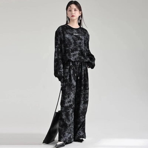 【J.Fashion】 2023秋冬新品 上下セット スウェット セットアップ スウェットセット レディース おしゃれ 関連商品は店で購入可能 メガ割30%までに制限