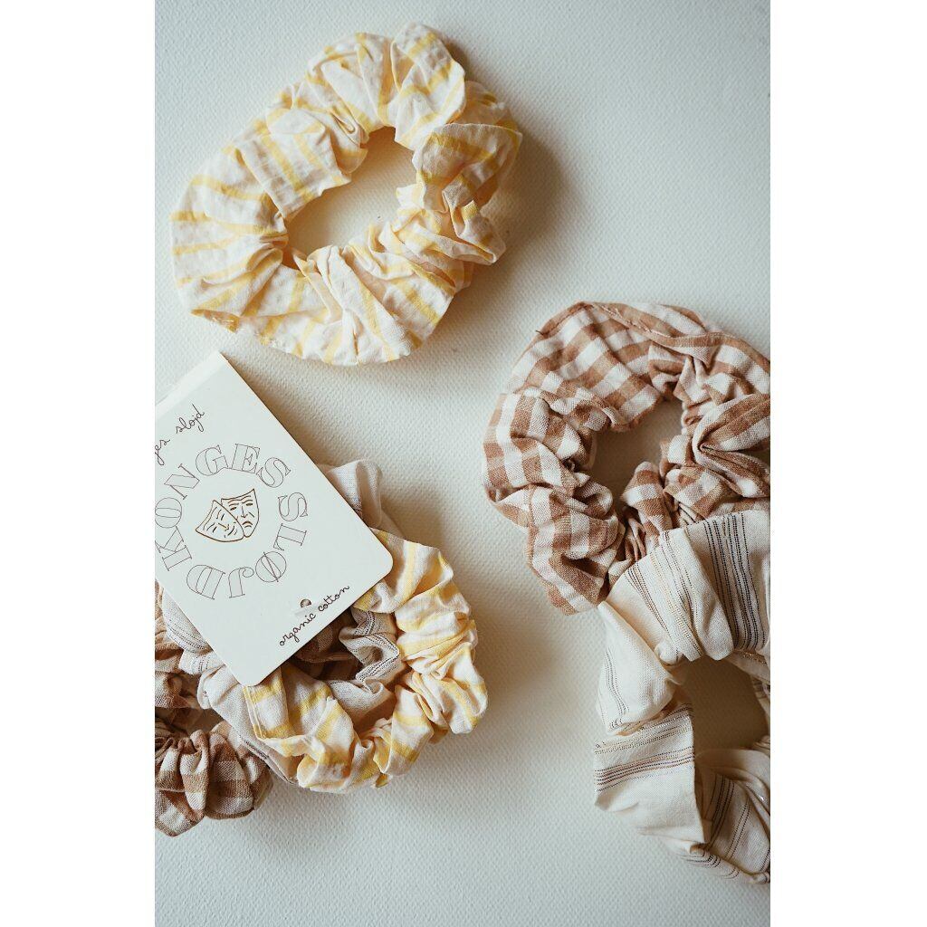 【Konges Sløjd】SCRUNCHIES BIG - LEMONADE/BLAZING/LYREX