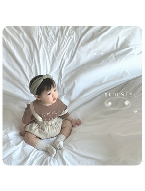 【maker SALE】nunu biel /cool suspender rompers