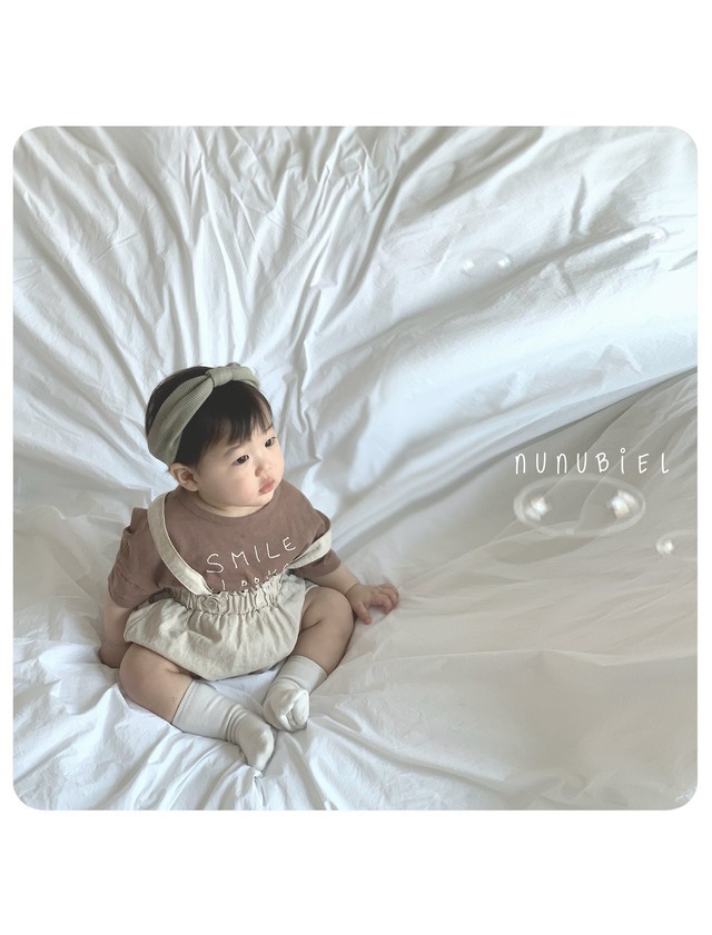 【maker SALE】nunu biel /cool suspender rompers