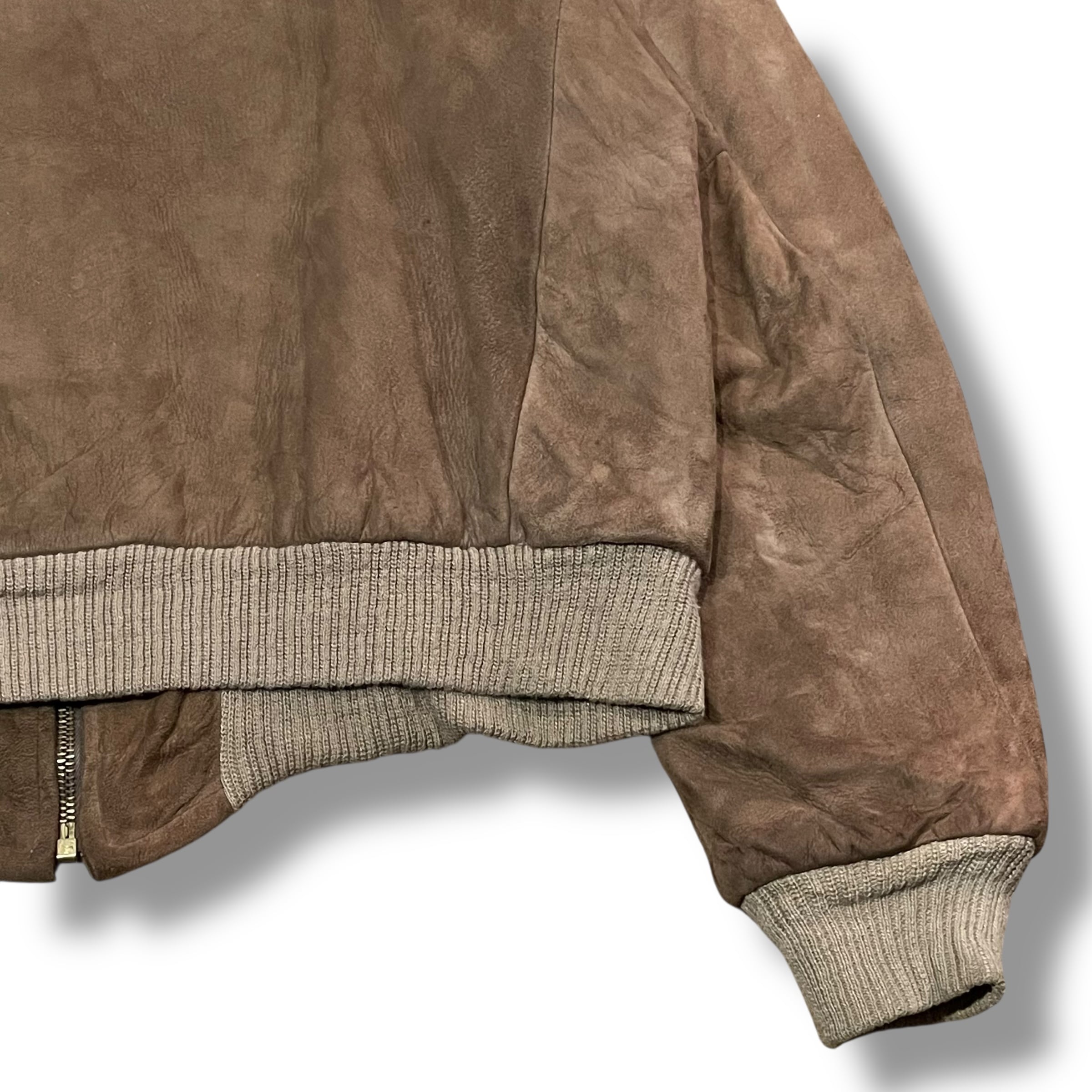 M】【50~60年代】 CONMATICジップ スエード レザージャケット | 古着屋