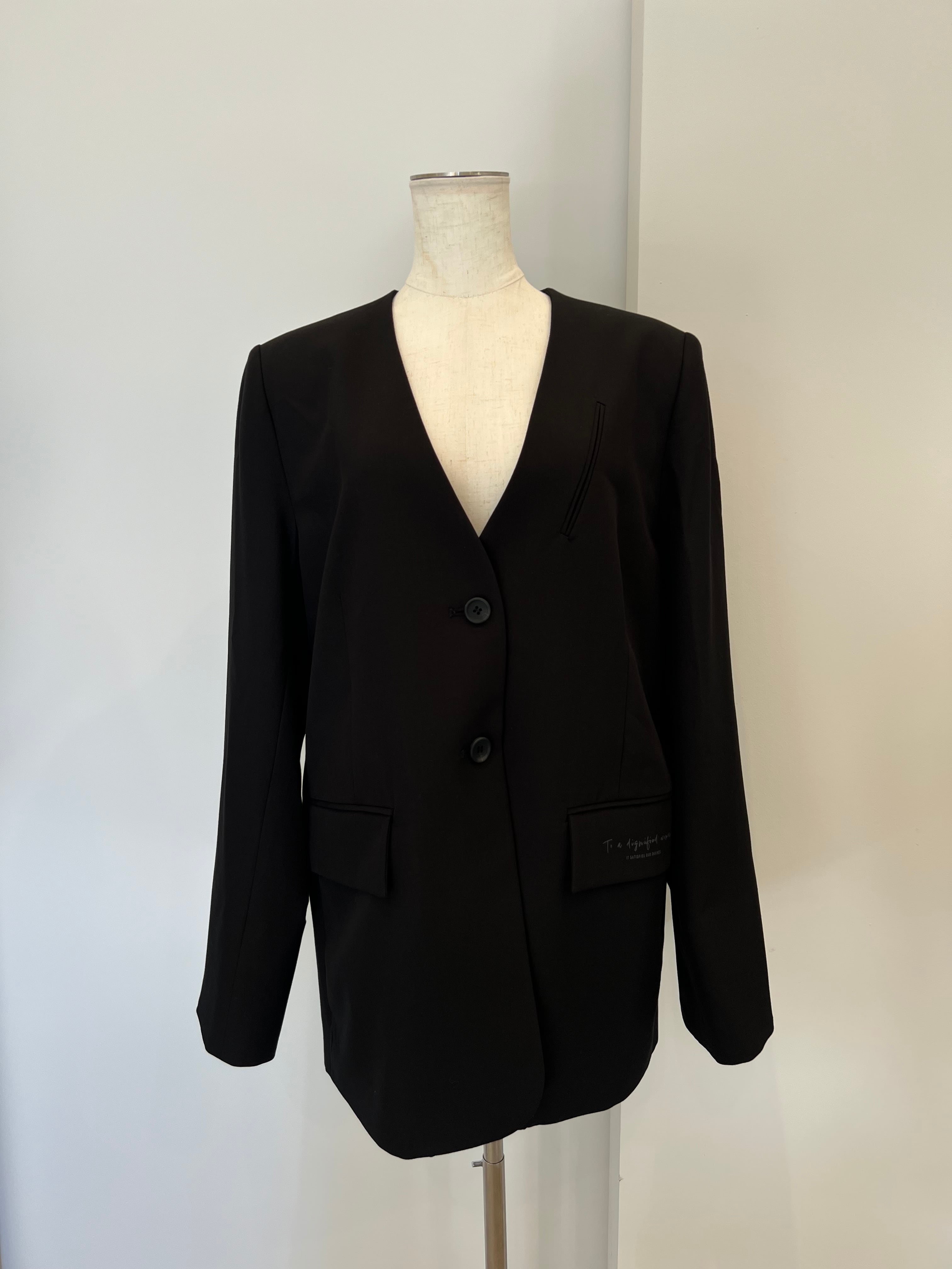 【PASSIONE】ノーカラージャケット 536413