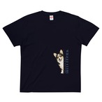 PEEKING CORGIS Tee -Black Tan-　[T0049]