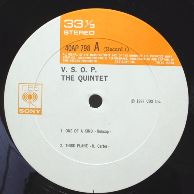 The V.S.O.P. Quintet / The Quintet [40AP 798~9] - 画像3