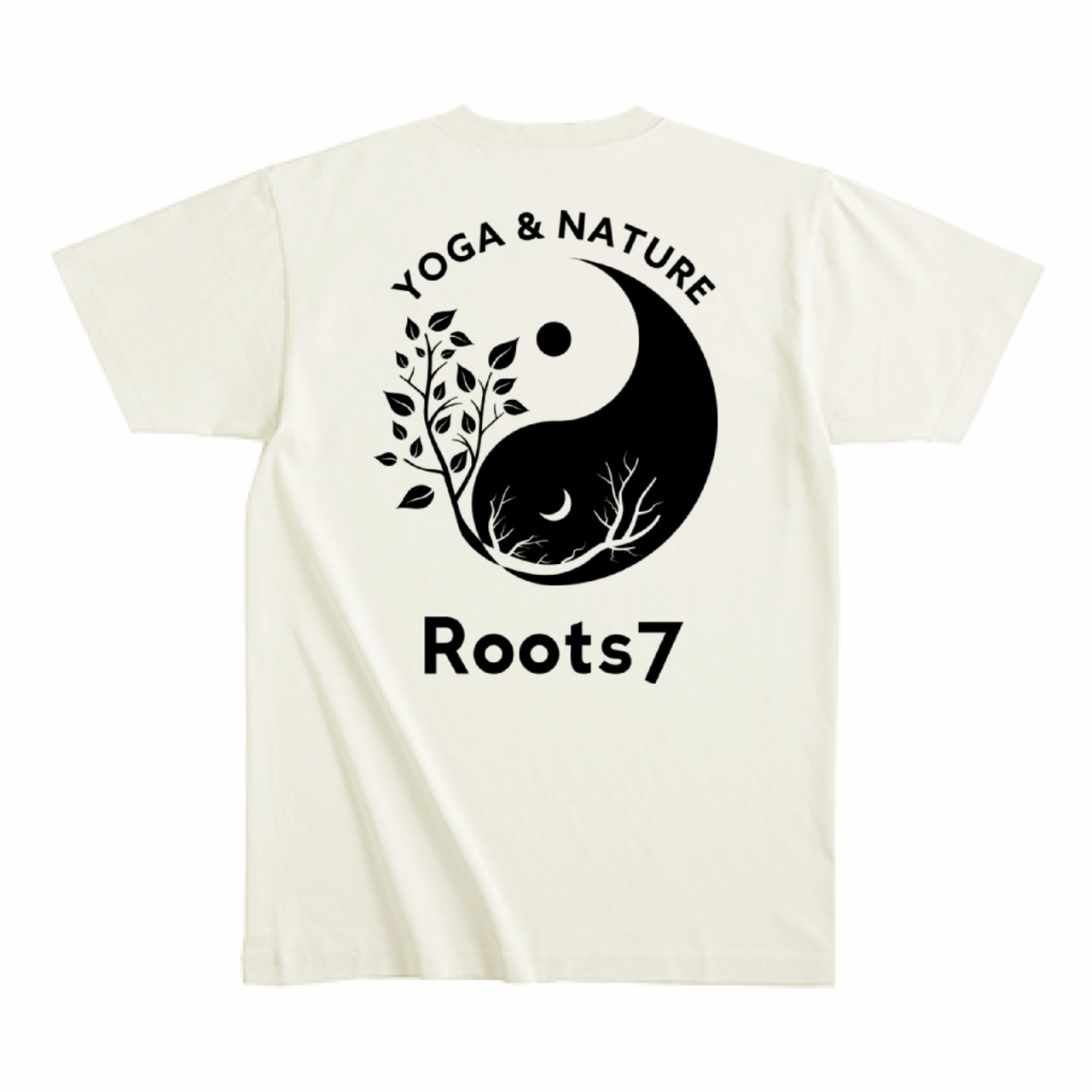 Roots7 Yoga Tシャツ（ナチュラル）ver2