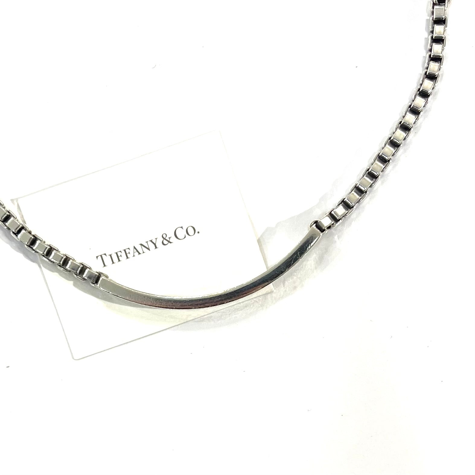 TIFFANY&CO.】2675 ティファニー ID ベネチアンチェーン ブレスレット