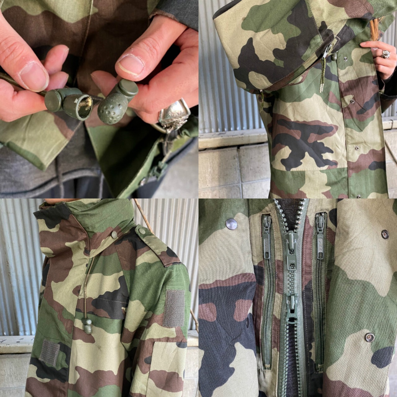 00年製 フランス軍 WINTEX フレンチカモ 迷彩柄 ユーロミリタリー 