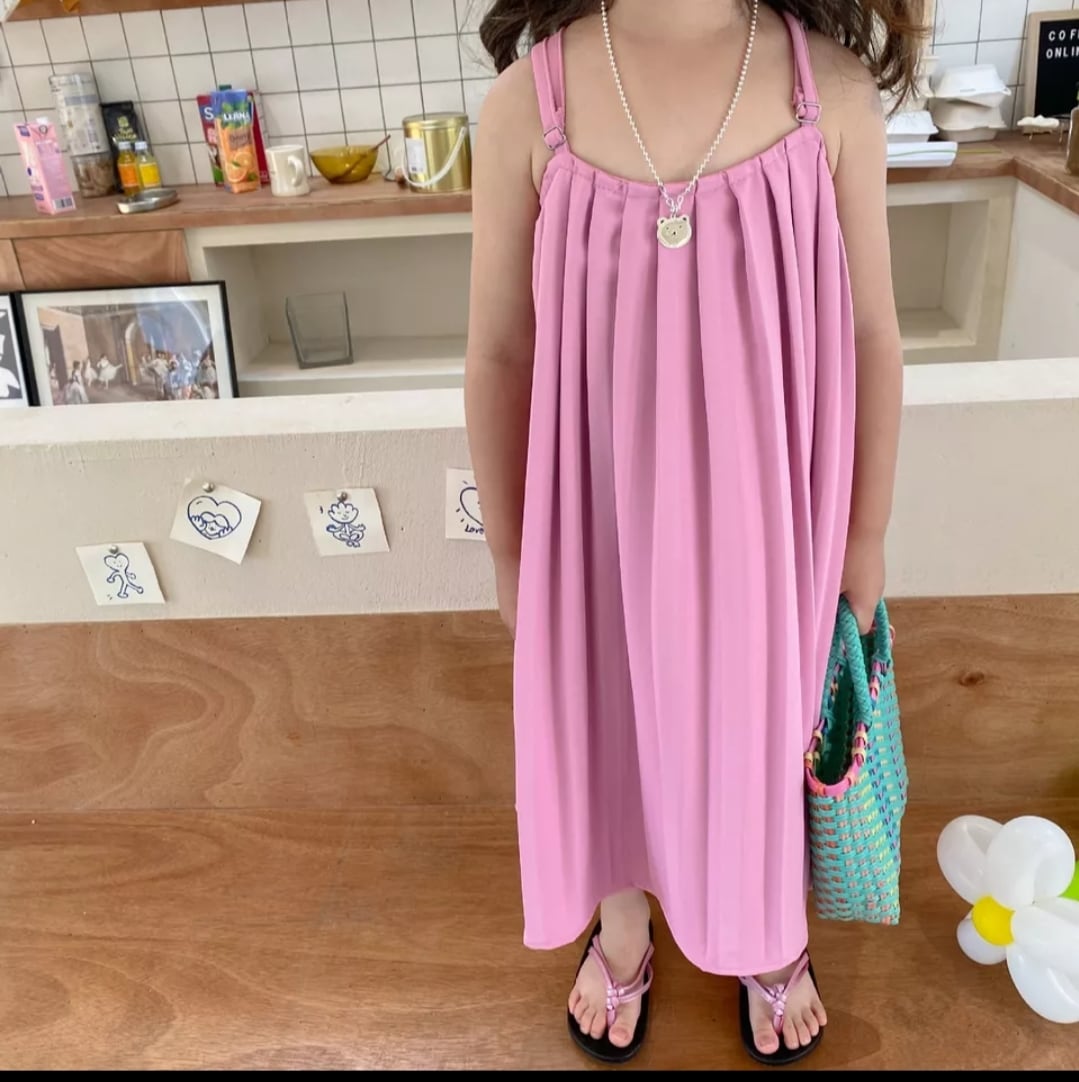 お取り寄せ】ピンクキャミワンピース 80〜110 赤ちゃん ベビー キッズ