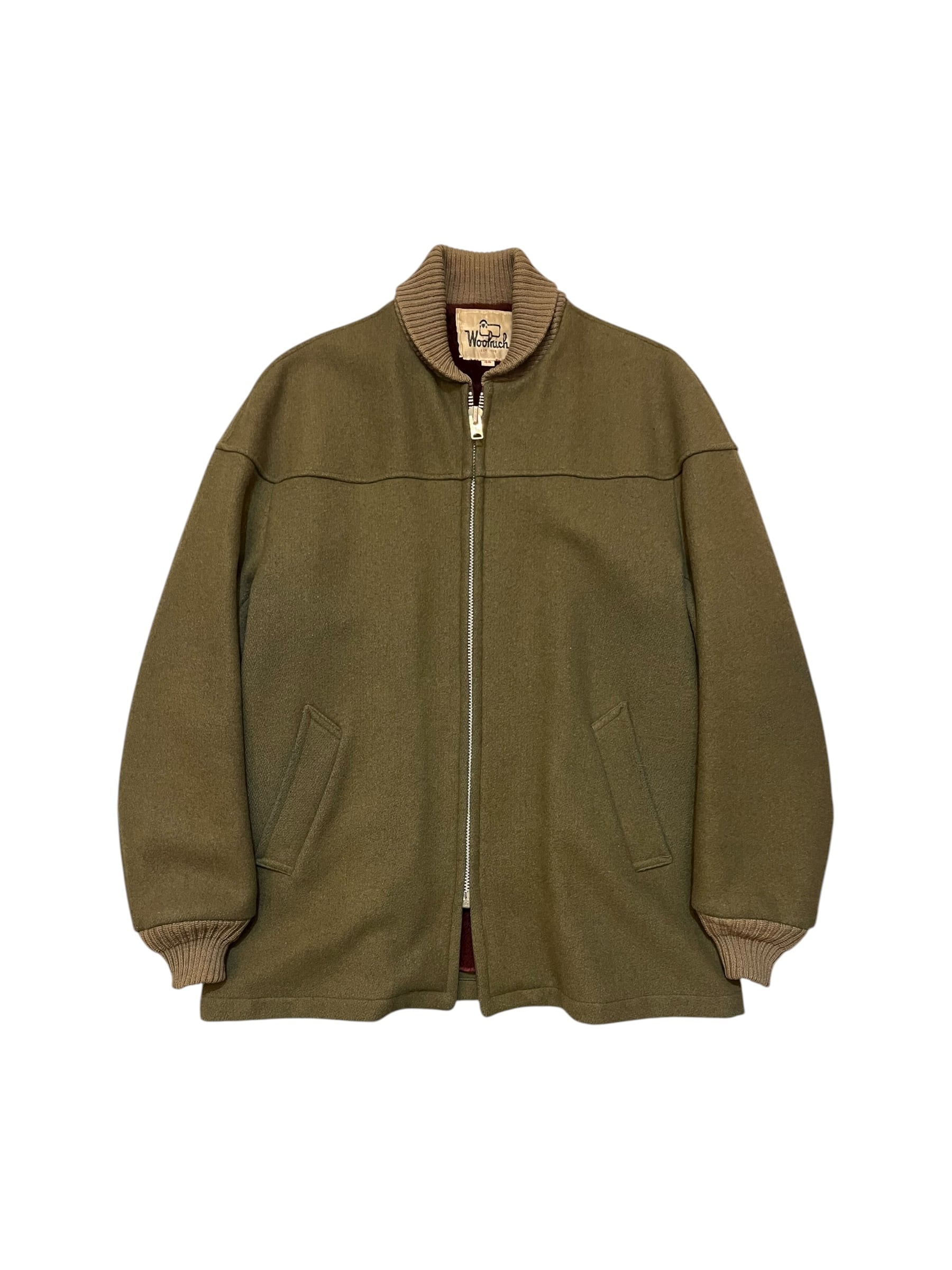 60s Glen Dee Argyle Shaggy Mohair Wool Cardigan 60年代 グレン