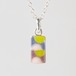 UNIQUE yellow & magenta - necklace -