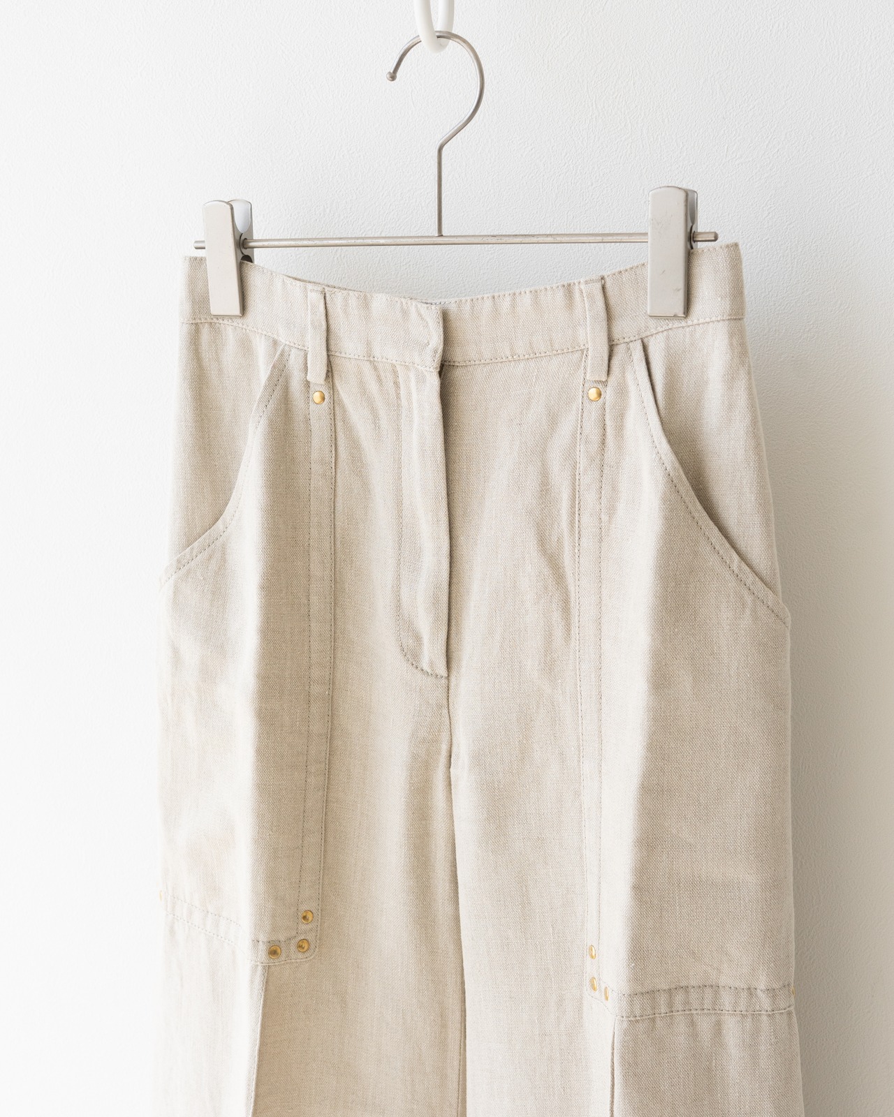 〈CÉLINE by phoebe philo〉Linen Trousers