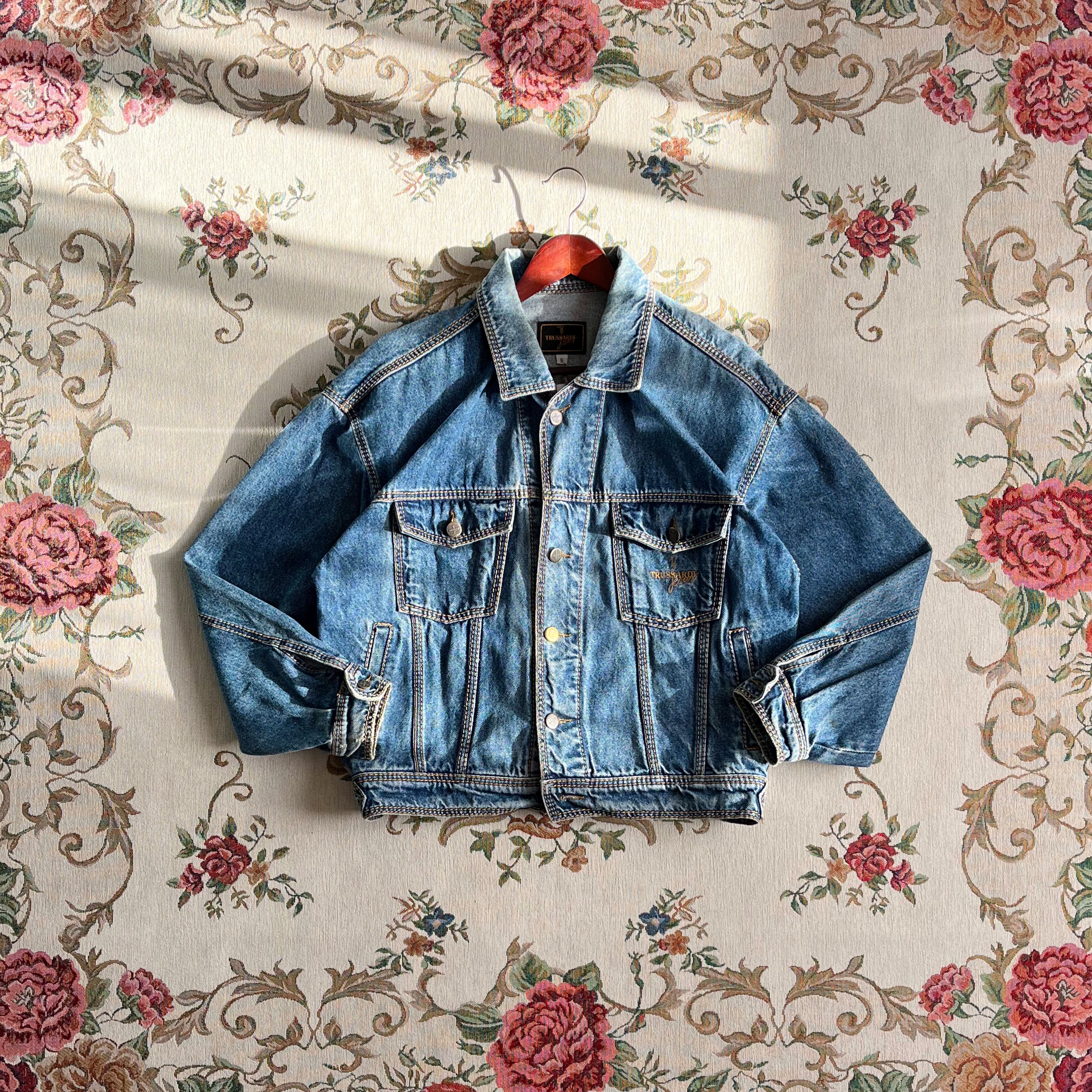 TRUSSARD vintage denim jacket