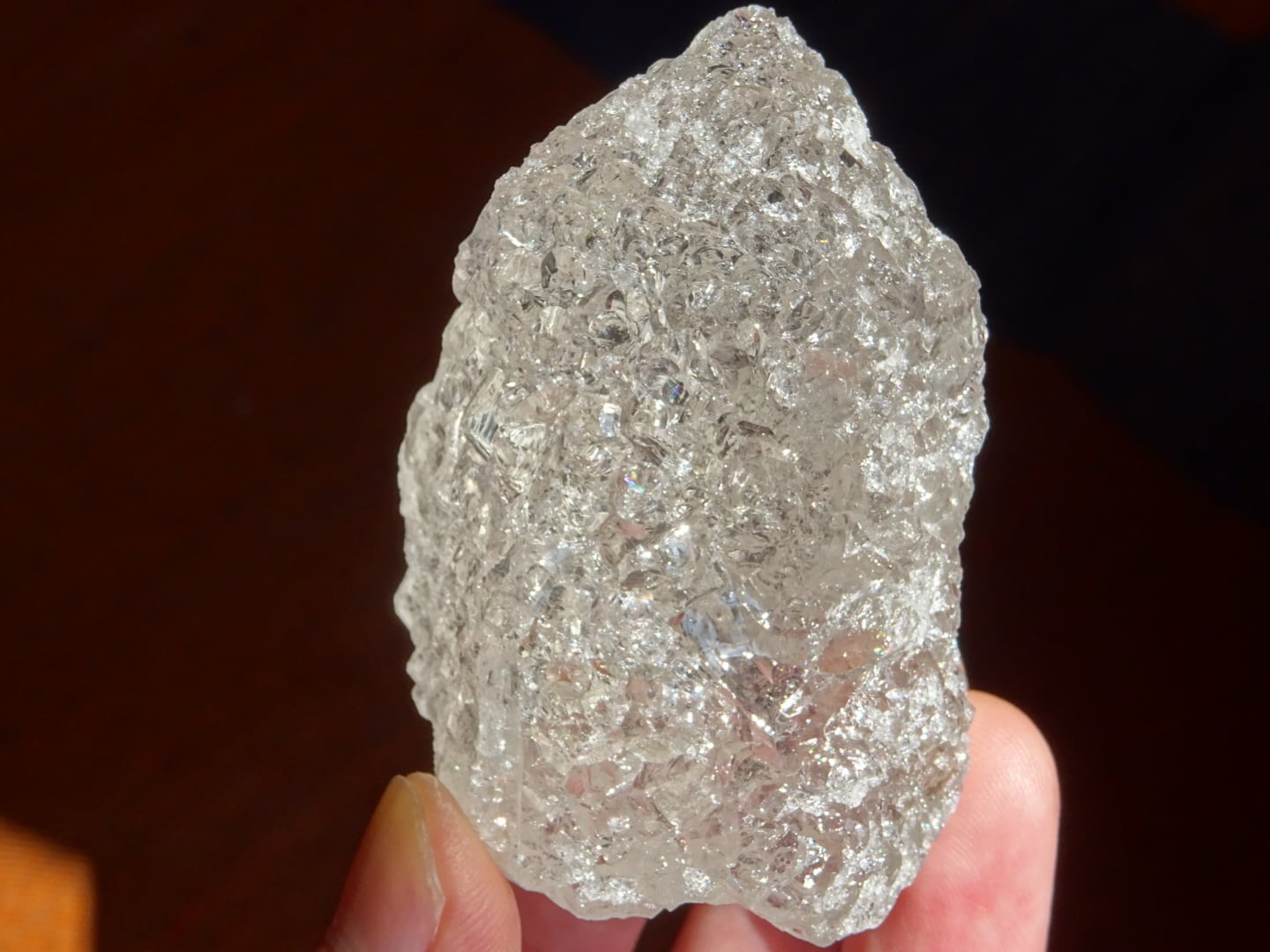 ニルヴァーナクォーツ（ヒマラヤンアイスクリスタル） ~火と水の水晶