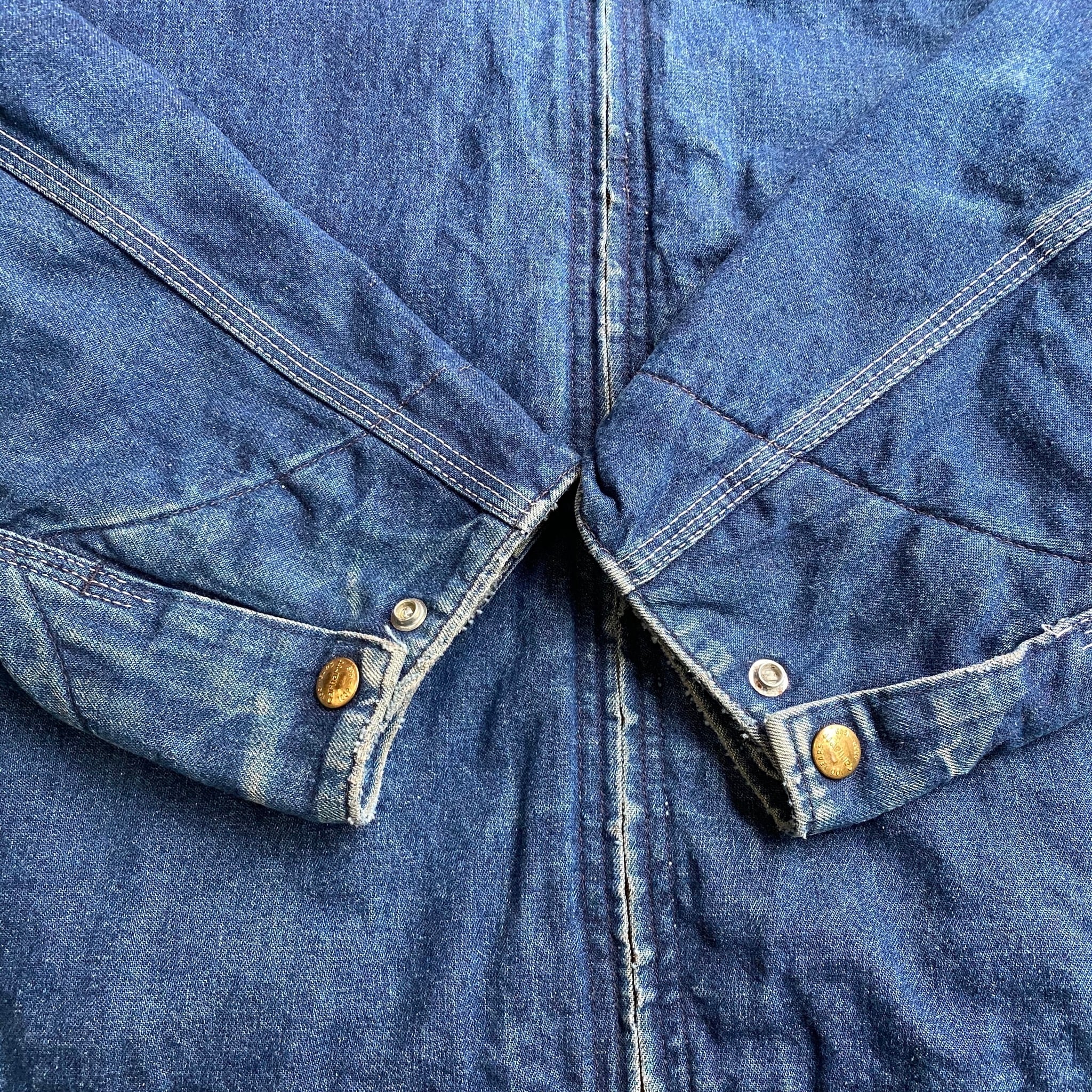 80年代 ビンテージ Carhartt カーハート デニム デトロイトジャケット 